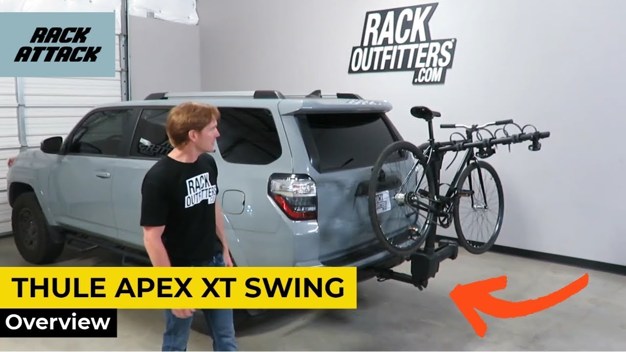Thule Apex XT Swing Hitch Mount Bicycle Rack Overview and Demo