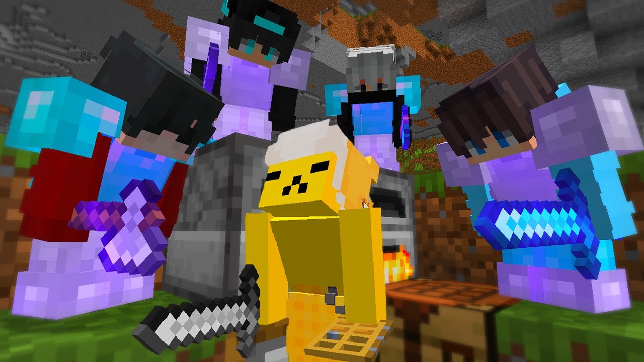 Minecraft Manhunt, Mas um mundo só de Caverna