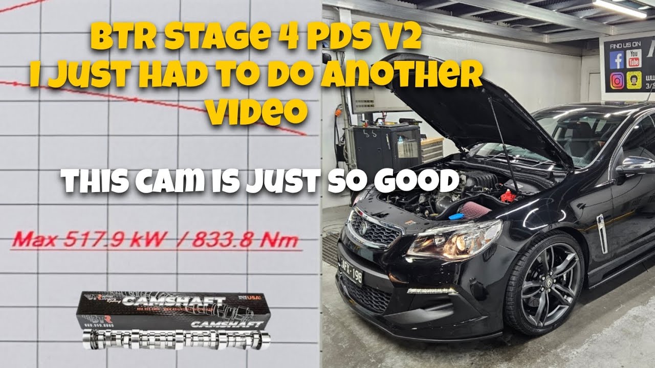 Brian Tooley  BTR Stage 4 PDS V2 LSA Camshaft. I just had to do another video because it's that good