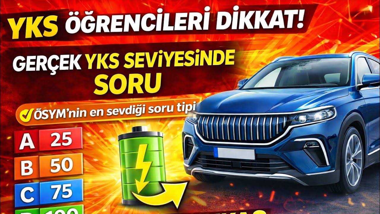 Gerçek YKS seviyesinde Soru! #yks #trending 