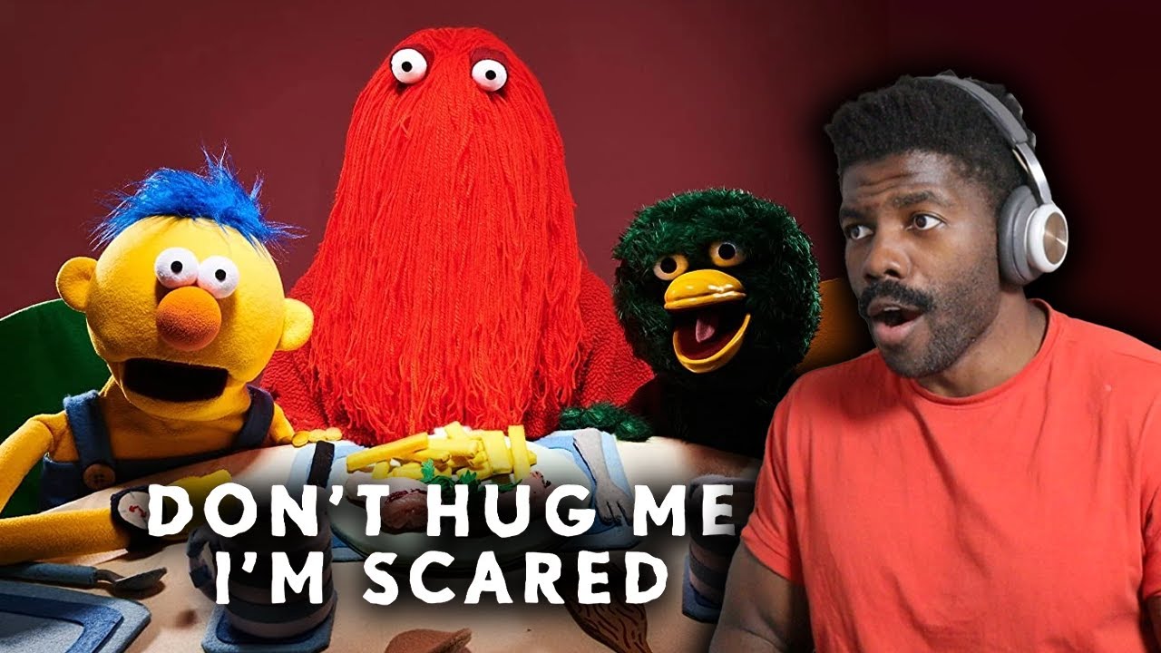 WHAT IN THE NINE HELLS AM I WATCHING | Don't Hug Me I'm Scared Reaction