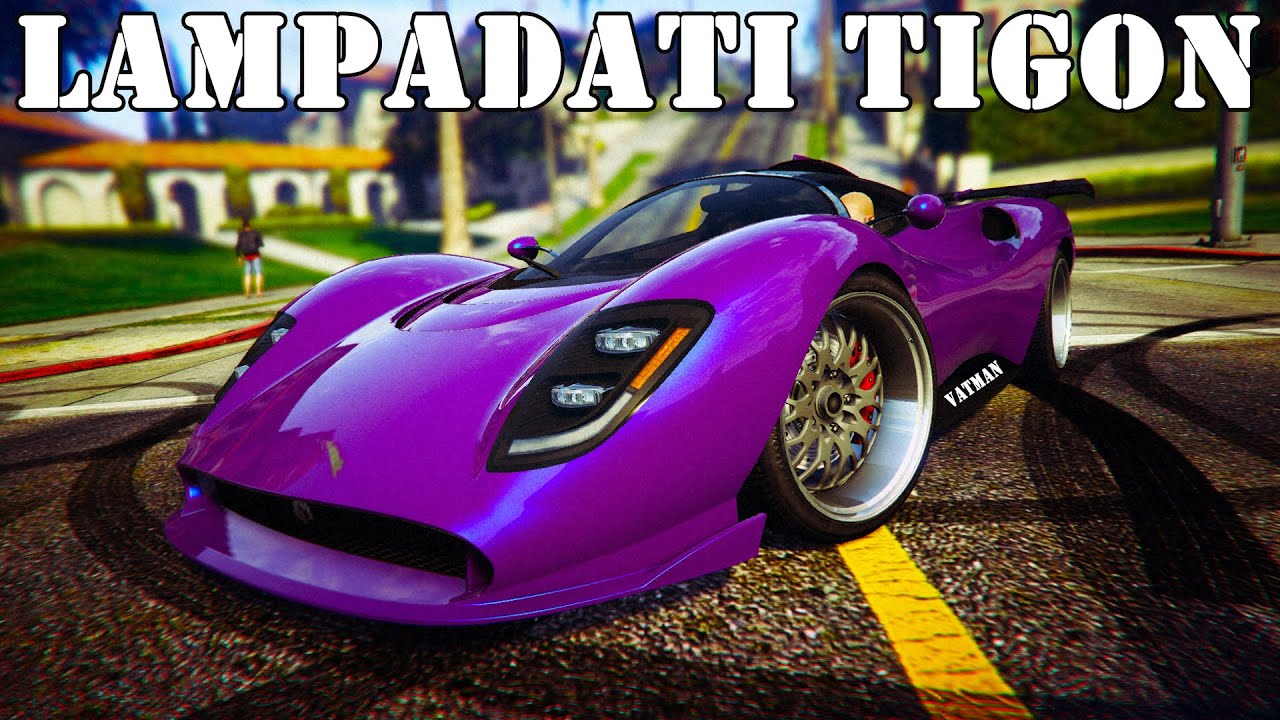 Lampadati Tigon. Суперкар - почти ИМБА в GTA Online