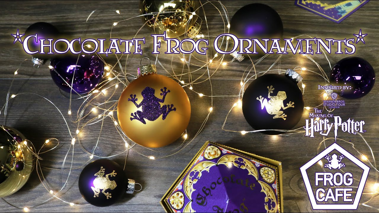 Harry Potter Chocolate Frog Ornaments : DIY Ornament : Warner Bros Studio Tours London Inspired