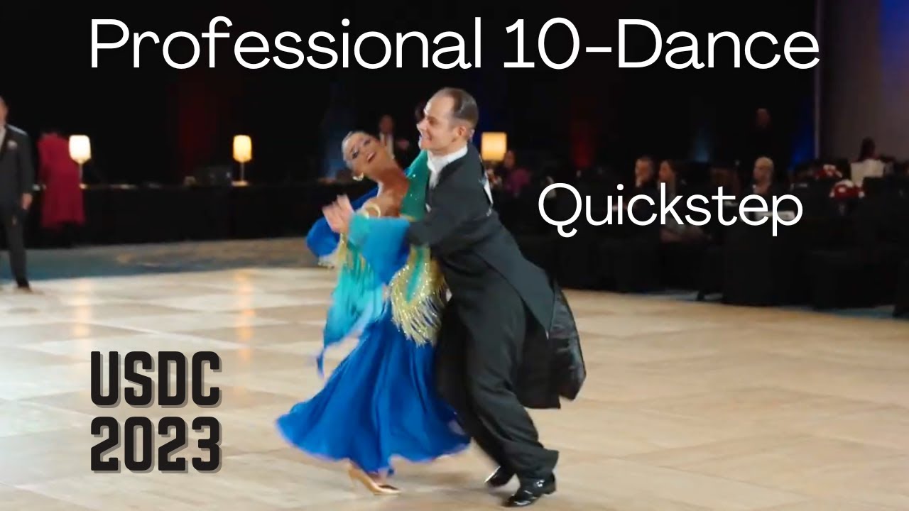 Casey & Kayci Treu | Professional 10-Dance | USDC 2023 -  Quickstep