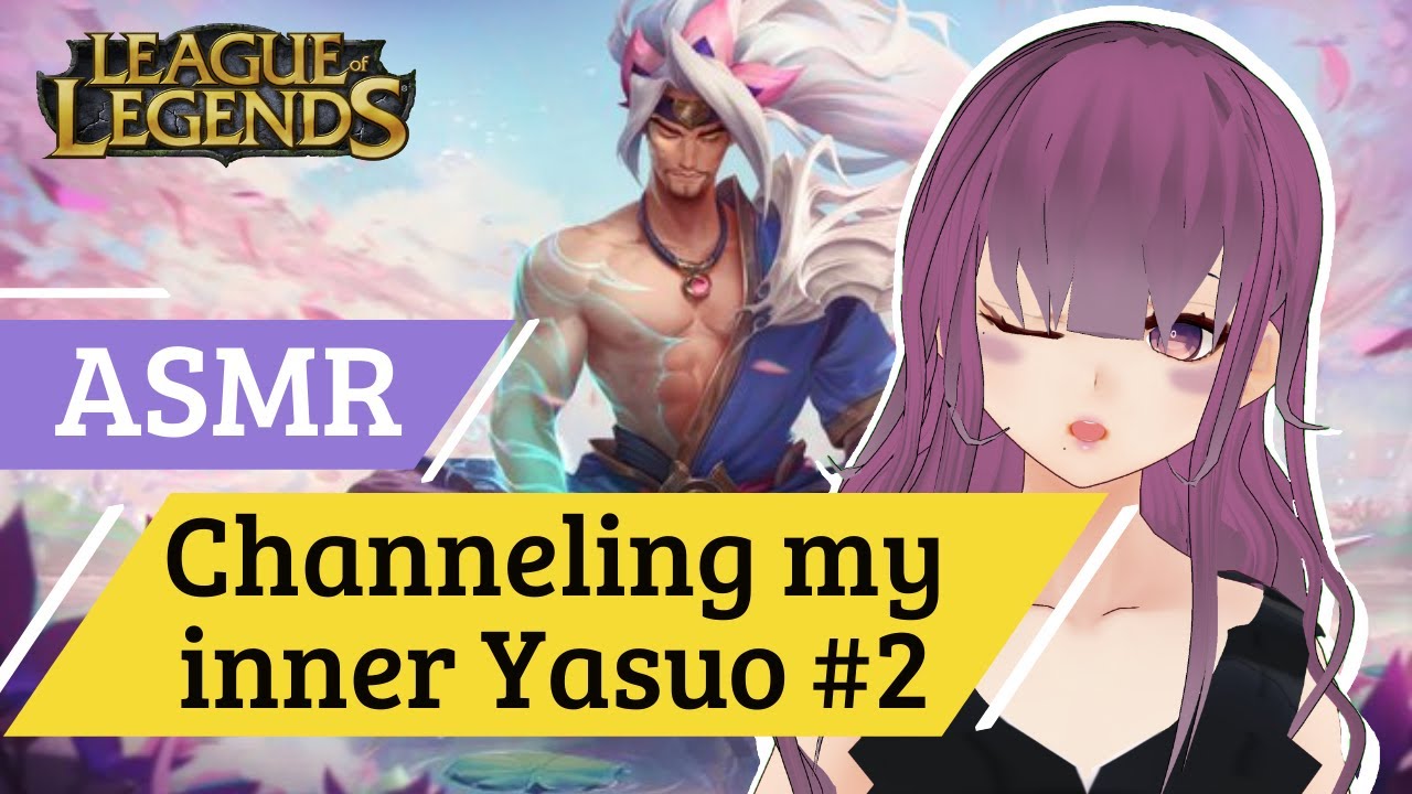 [ASMR Gaming] Channeling my inner Yasuo | League of Legends [Mic Scratching & Bean Bag Sound]
