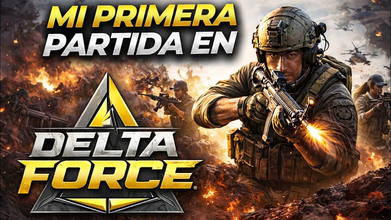 Mi primera partida de Delta Force Móvil 🪖🔫