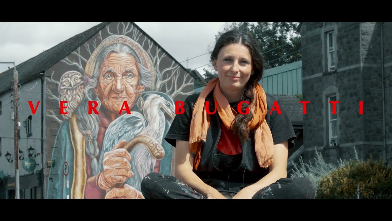 An Cailleach | Mural by Vera Bugatti | DRAWDA Urban Art Trail | Bang Bang Visual