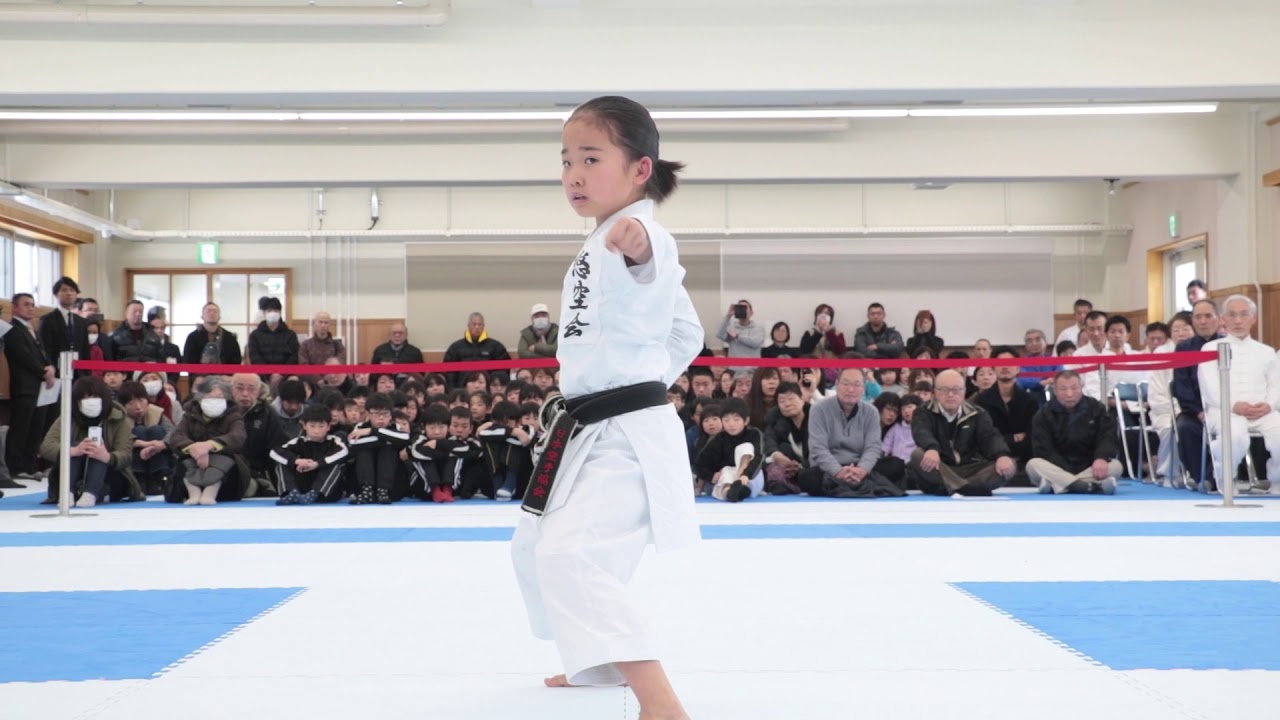 Karate girl  