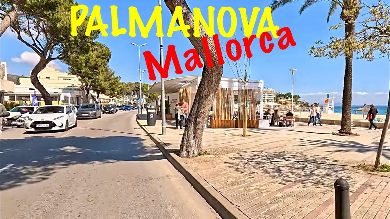 Driving from Palmanova to Palma/ Mallorca 🇪🇸 Scenic Coastal Route 2026/ 4K UHD