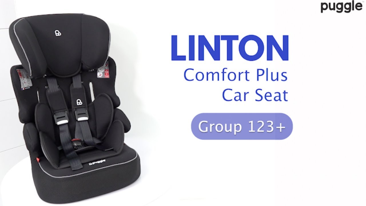 Puggle Linton Comfort Plus Group 123 Car Seat | Features & How-to Guide