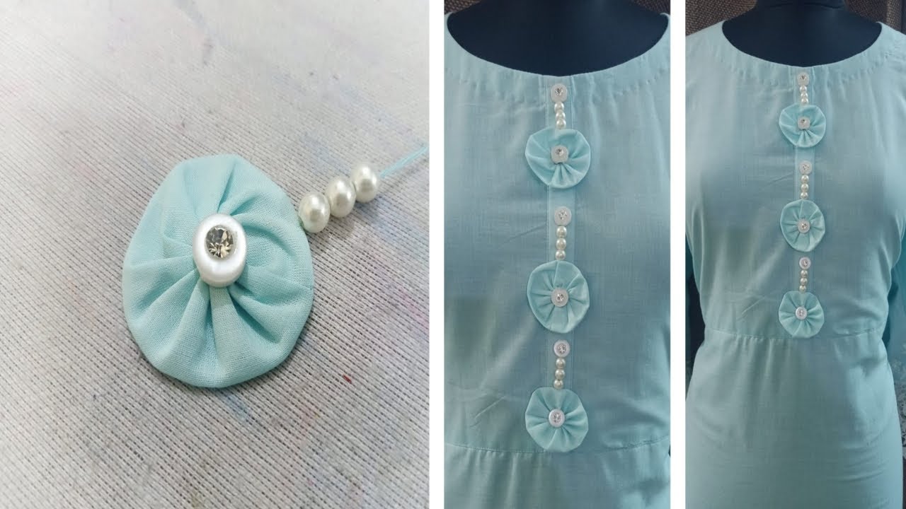 Fabric Latkan/Fabric Tassels making and Design Tips| Beautiful Fabric Latkans for Kurti/Blouse/Saree
