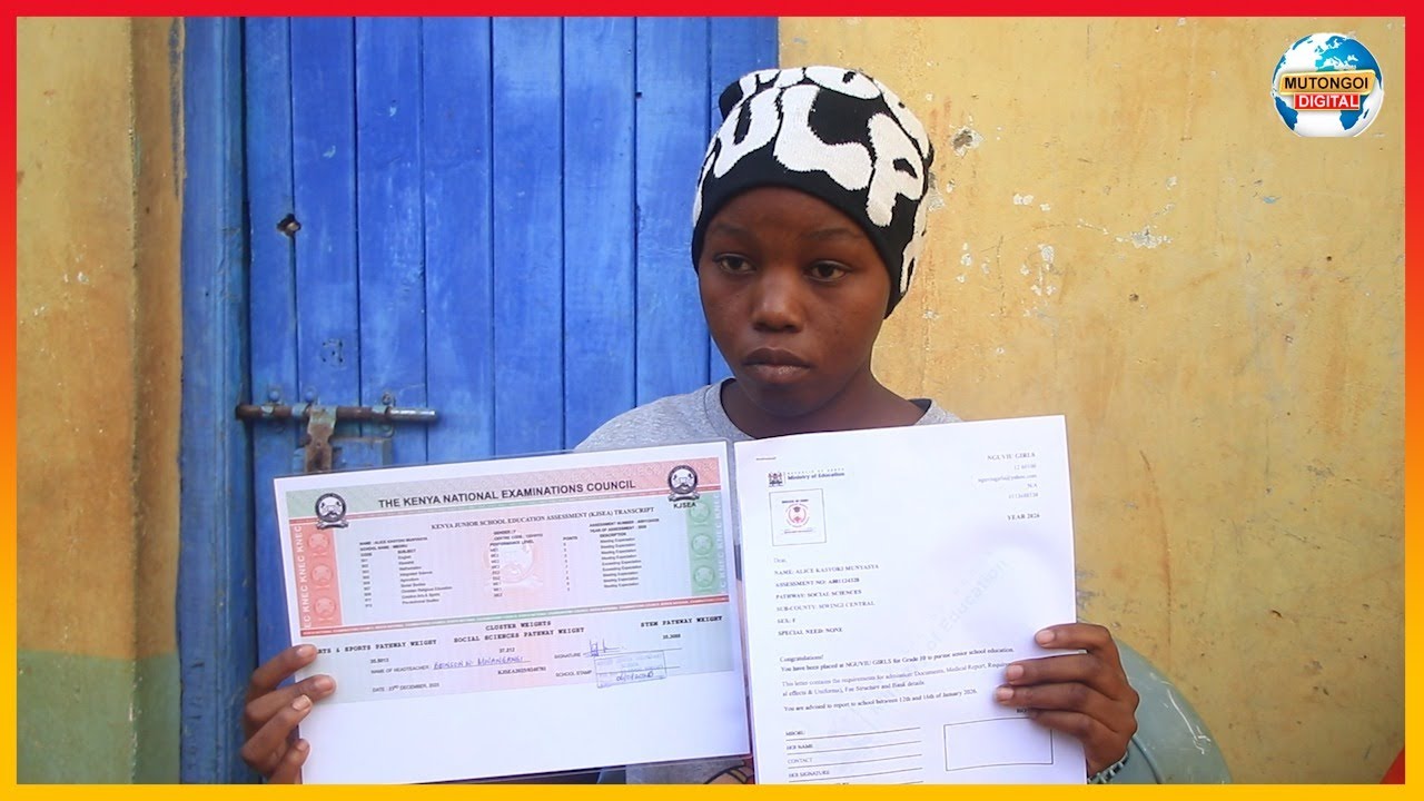ALICE MUNYASYA KUMA MWINGI KUKULYA UTETHYO WA KUENDEEYA NA MASOMO GRADE 10