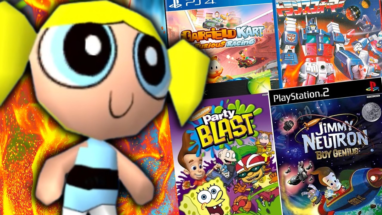 I Played HORRENDOUS Cartoon Video Games