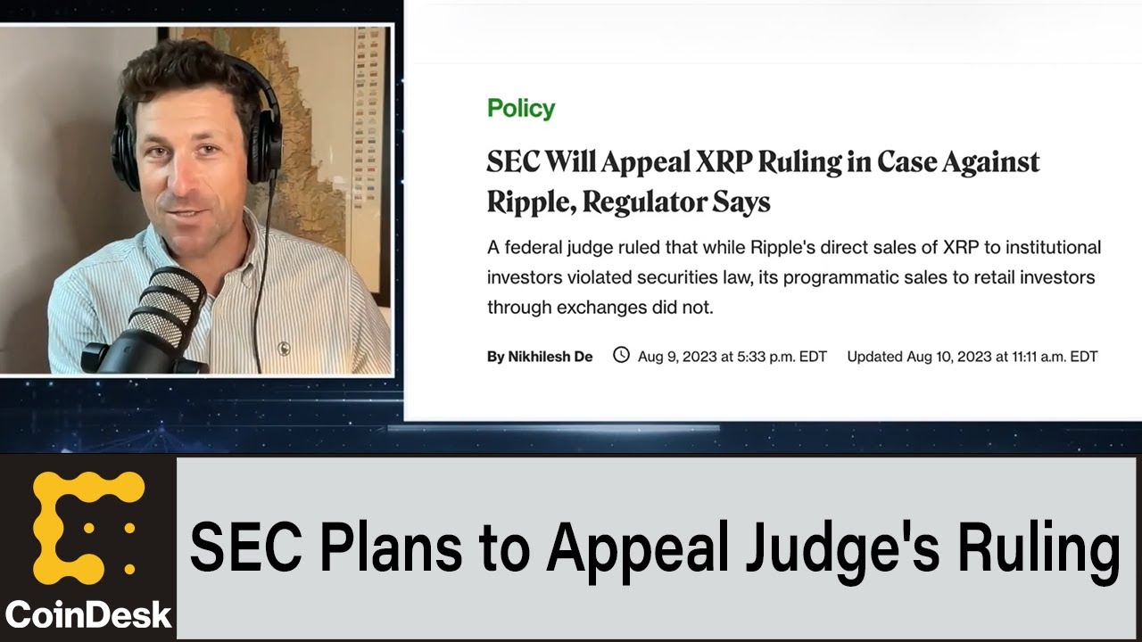 SEC планирует обжаловать решение судьи по программным продажам XRP компанией Ripple
