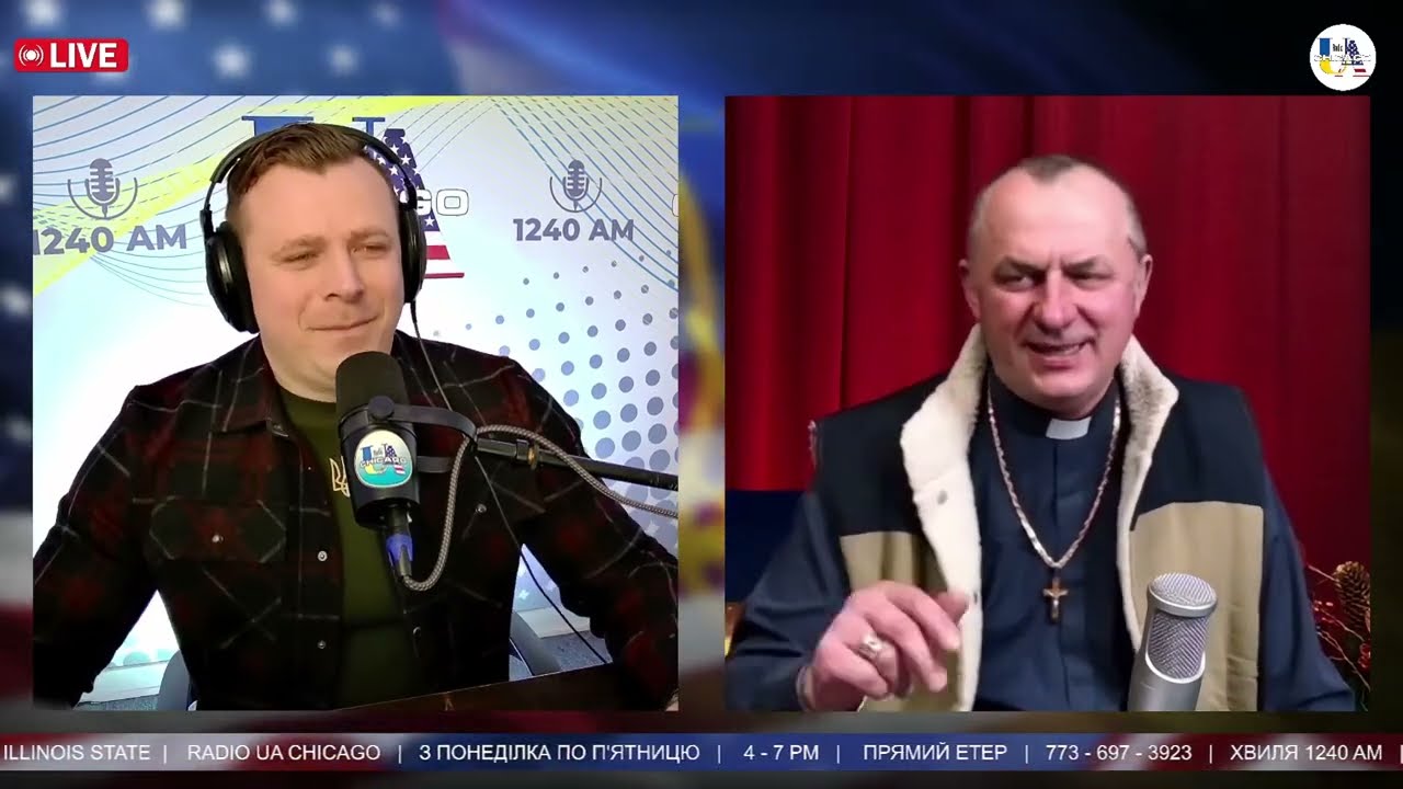 В ефірі Radio UA Chicago — о.Василь Колодій