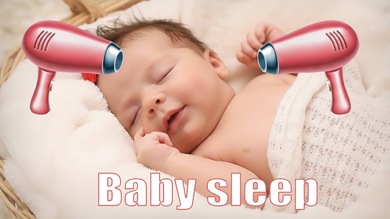 Föhn Weißes Rauschen für Babys  Tiefer Schlaf, weniger Weinen & sanfte Entspannung