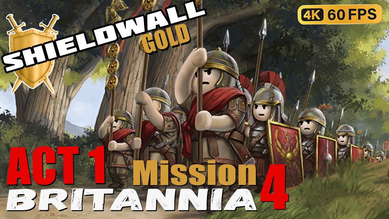 Shieldwall Gameplay Act 1 Mission 4 - Britannia