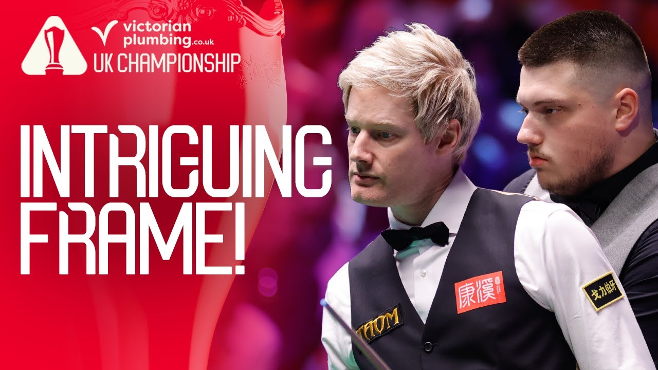 ZAKRĘCONA RAMKA! Neil Robertson kontra Julien Leclercq | Mistrzostwa Wiktorii w Hydraulice UK 2025
