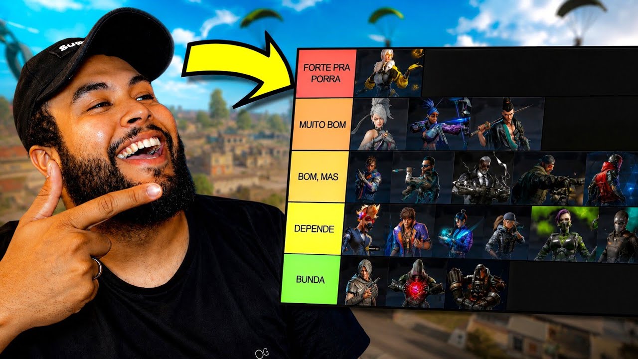 OS MELHORES PERSONAGENS DO BLOODSTRIKE - TIER LIST DEFINITIVA! 