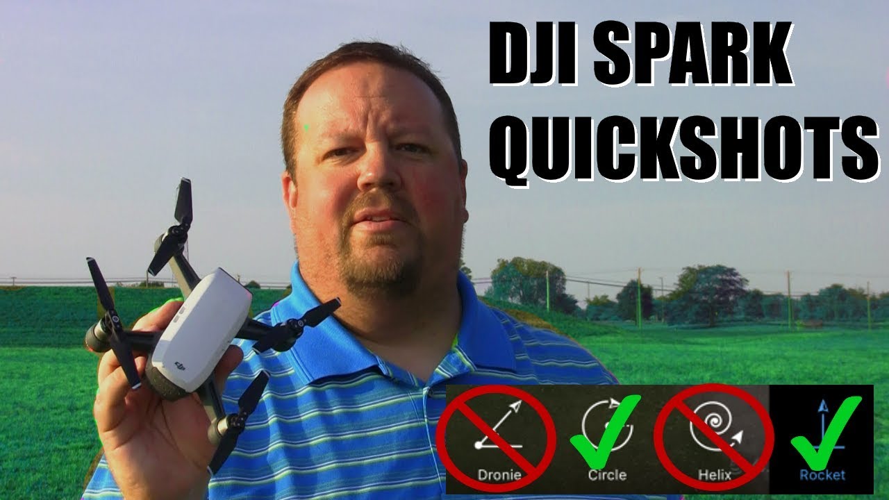Do the DJI Spark Quickshots actually work?