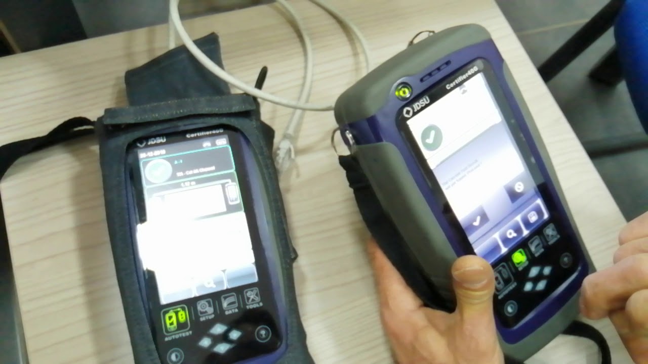Data Kablolama Sertifikasyon Cihazı Fluke Test Cihazları