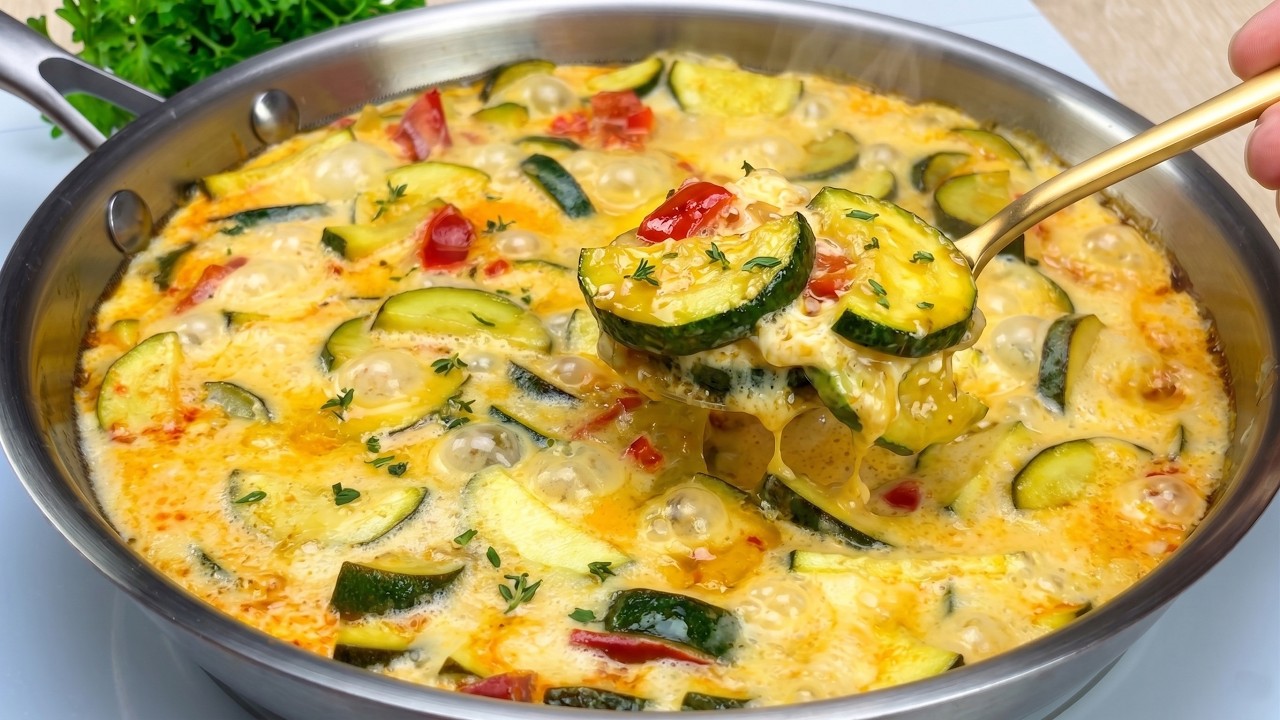 Stop Frying Zucchini! So Delicious, I Make It All Spring | Best Dinner Recipe # 361
