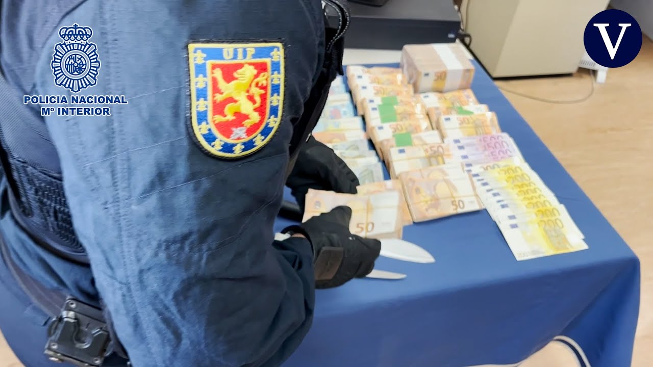 Atraco en un banco en el corazón de Madrid: detenido el ladrón con 160.000 euros en bolsa de basura
