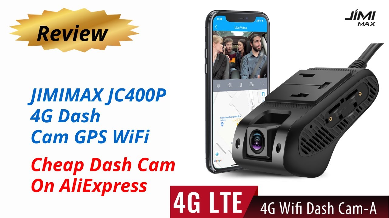 Review JIMIMAX JC400P 4G Dash Cam GPS WiFi - Cheap Dash Cam On AliExpress 2024