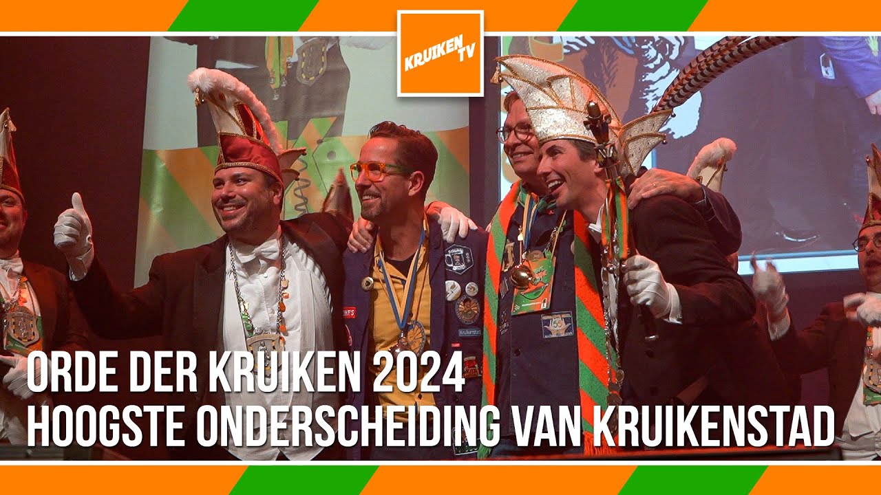 Registratie Orde der Kruiken - Hoogste onderscheiding van Kruikenstad
