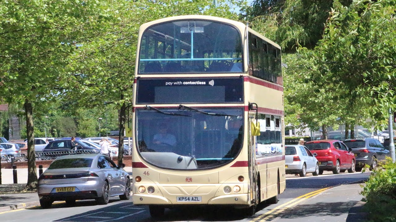 *Thrash + Kickdown* Volvo B7TL Wright Gemini (144 to Broomsgrove) KP54 AZL/32646//First Bus