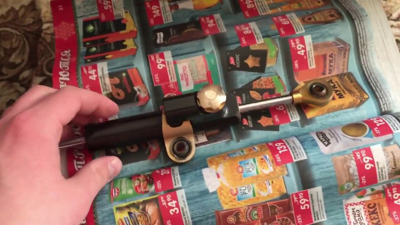 Прокачка демпфера, Ремонт линейного демпфера, замена масла в китайском демпфере