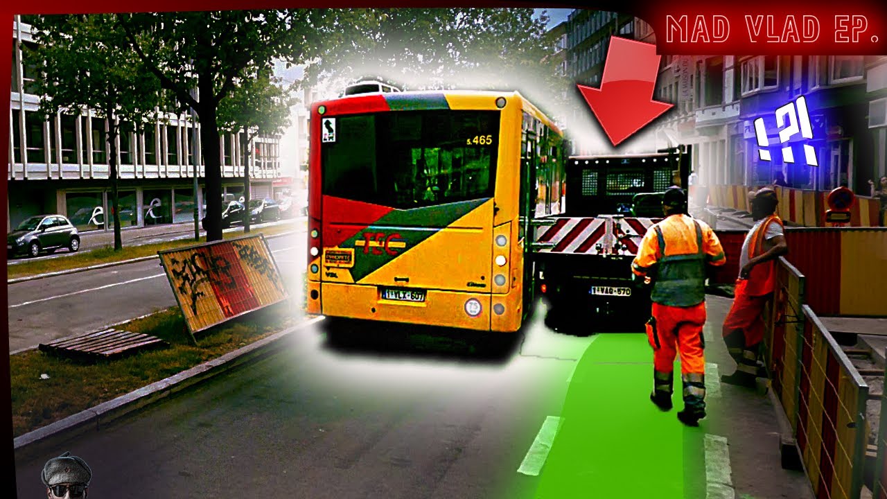 ACCIDENT sur une piste cyclable à Liège