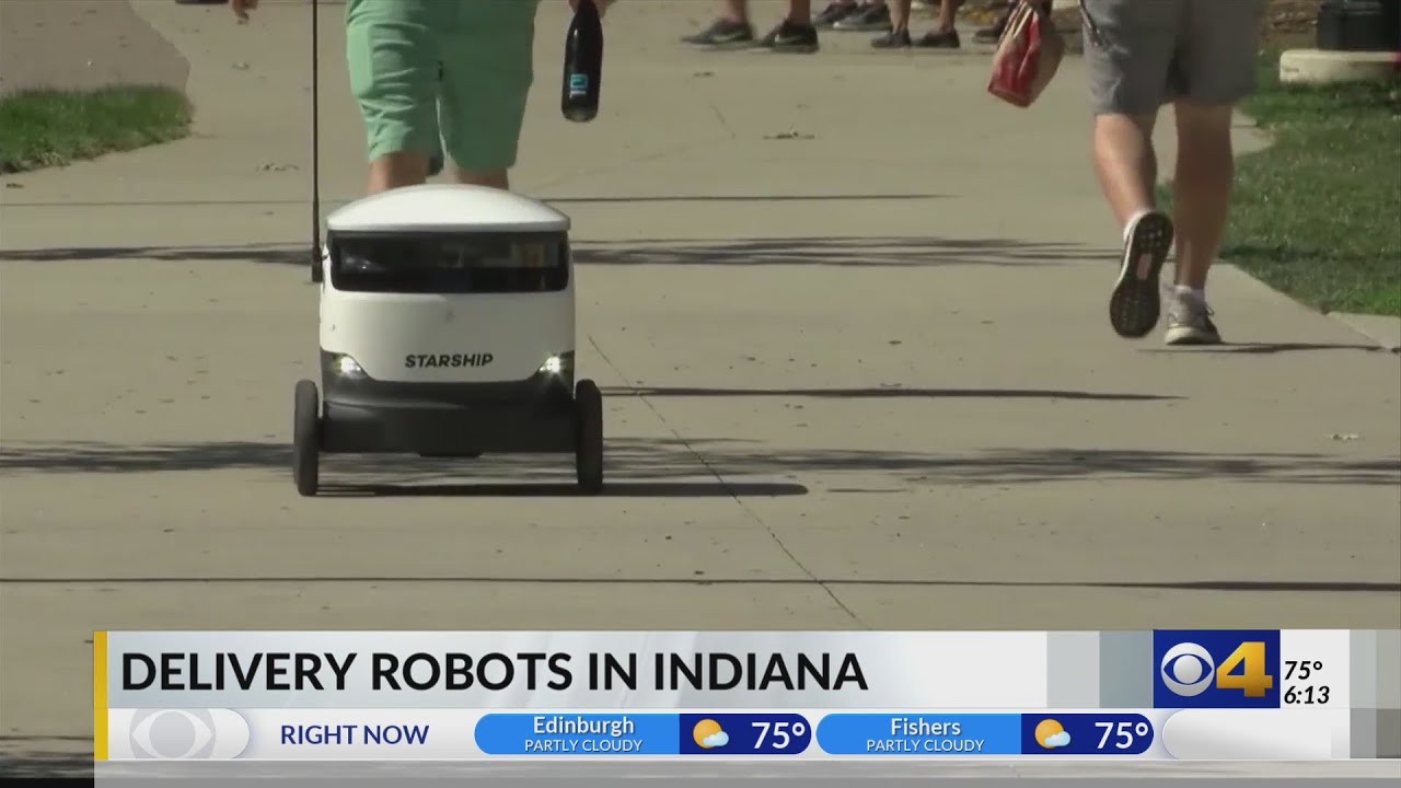 Indiana law sets regulations for delivery robots