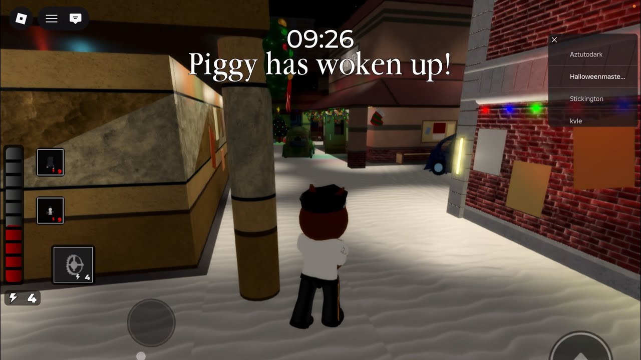 Officer Doggy (White) gameplay on Alleys Roblox Piggy