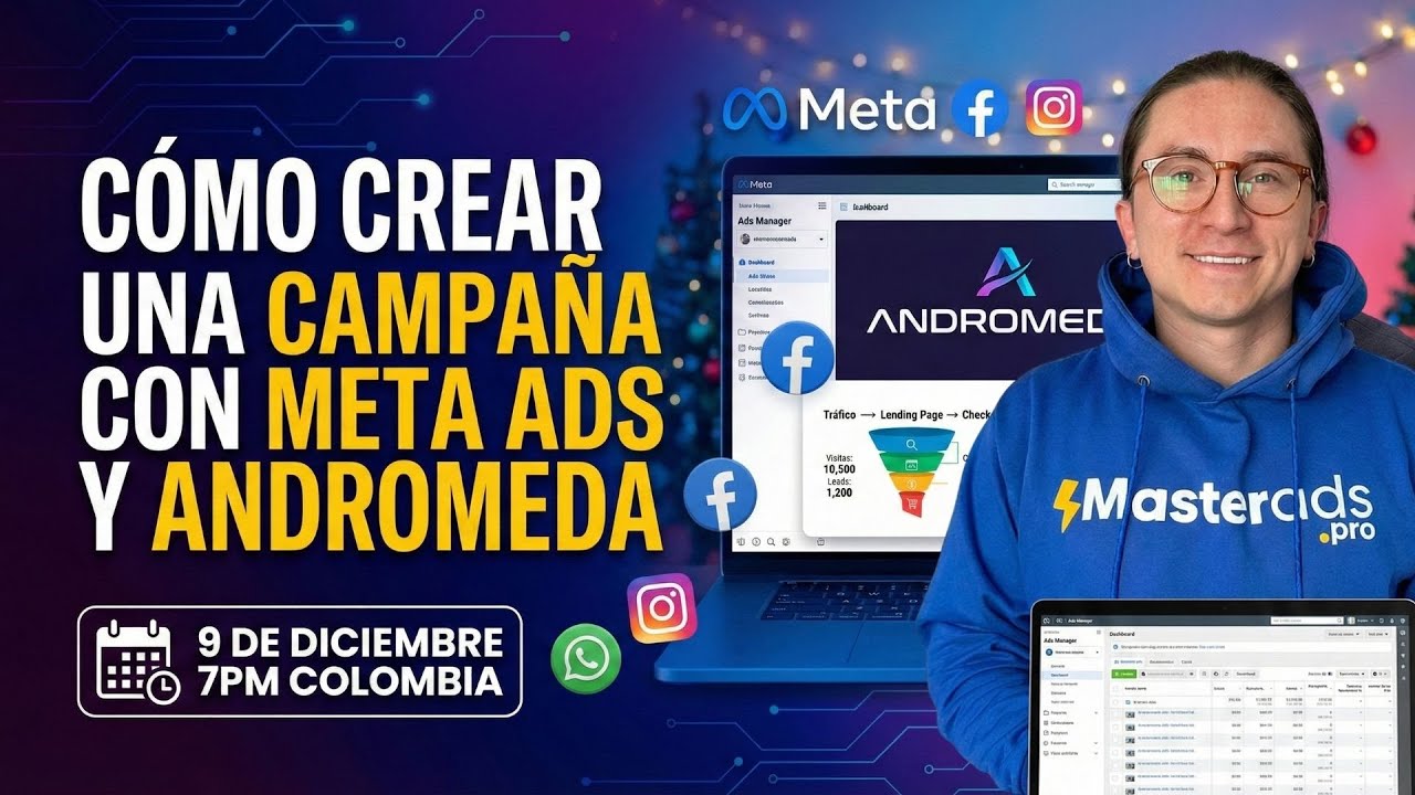 Cómo crear Campañas de venta con Meta Ads y Andromeda