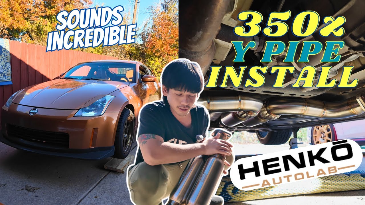 350Z HENKO Y-PIPE