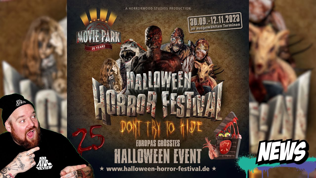 Das bietet der Movie Park dieses Jahr zu Halloween - Alle Neuheiten und Infos zum Event - NEWS