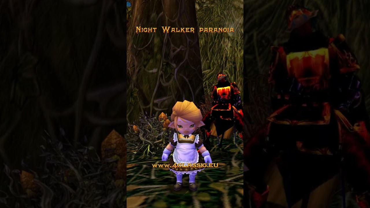 When you KNOW you're being followed by a Night Walker in 4Classic 4Story