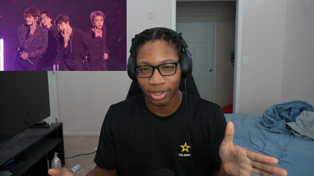 BTS Dimple Pied Piper Live Reaction