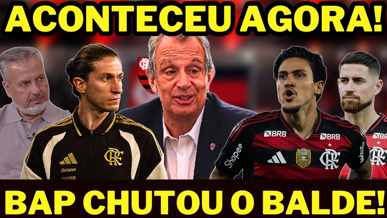 CLIMA QUENTE NO FLAMENGO!COBRANÇA GERAL NO MENGÃO!BAP CHUTOU O BALDE!!!