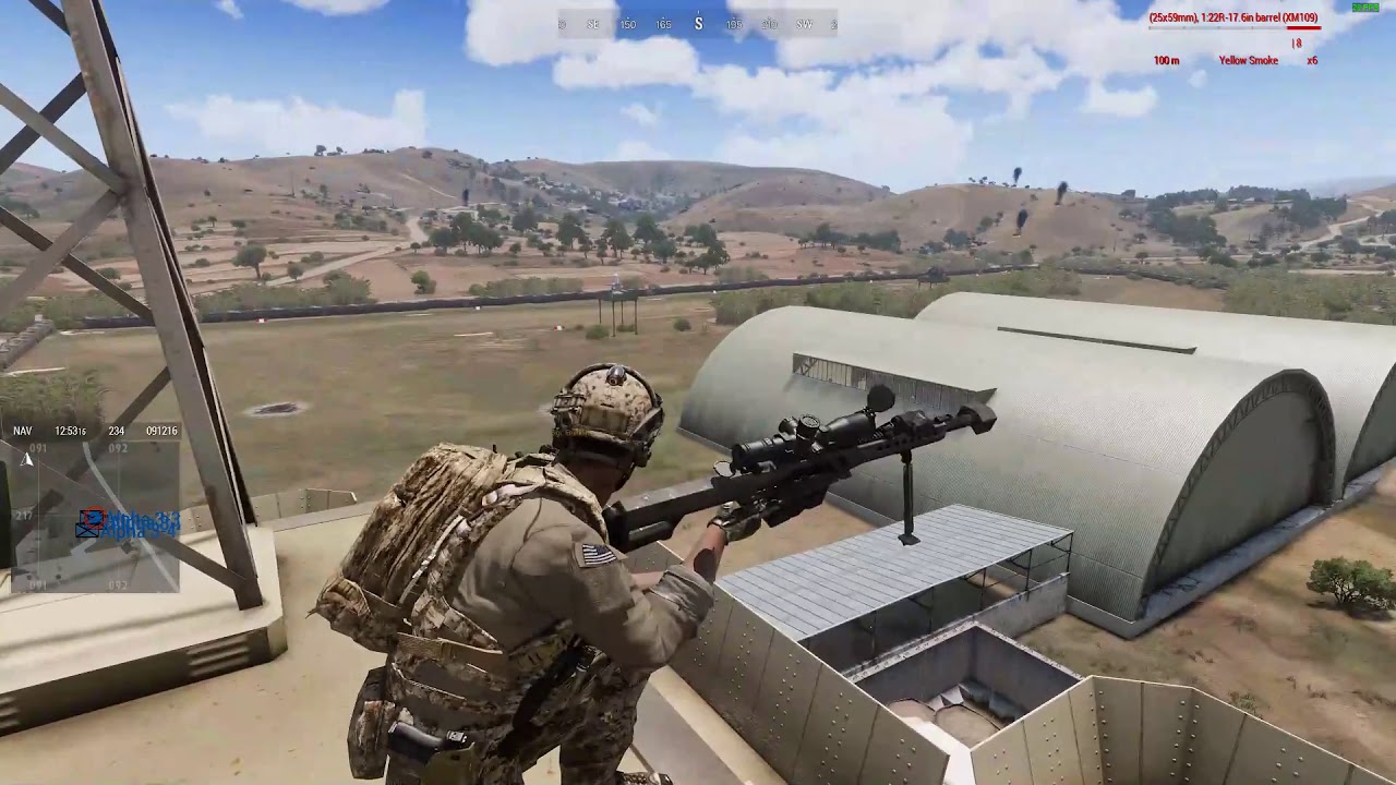 The Anti-Everything Rifle - Barrett XM109 - ARMA 3