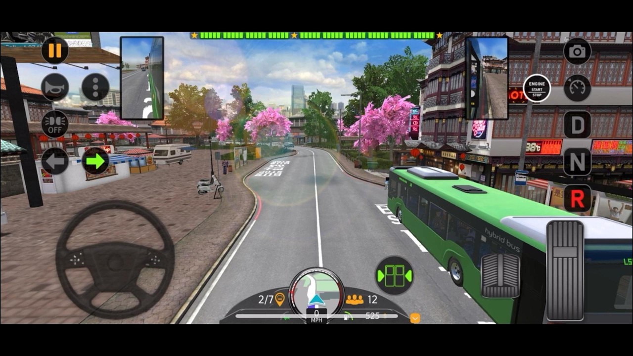 Bus Simulator EVO | SHANGHAI: High SPEED & Sakura Vibes! 🌸✨ | Mobile Gameplay✨
