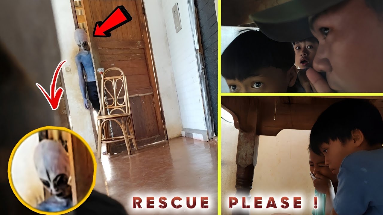 NATRAUMA ANG MGA BATA DITO SOBRANG NATATAKOT NA KAMI PINASOK NA NG TOTOONG ALIEN BAHAY NAMIN PART 3