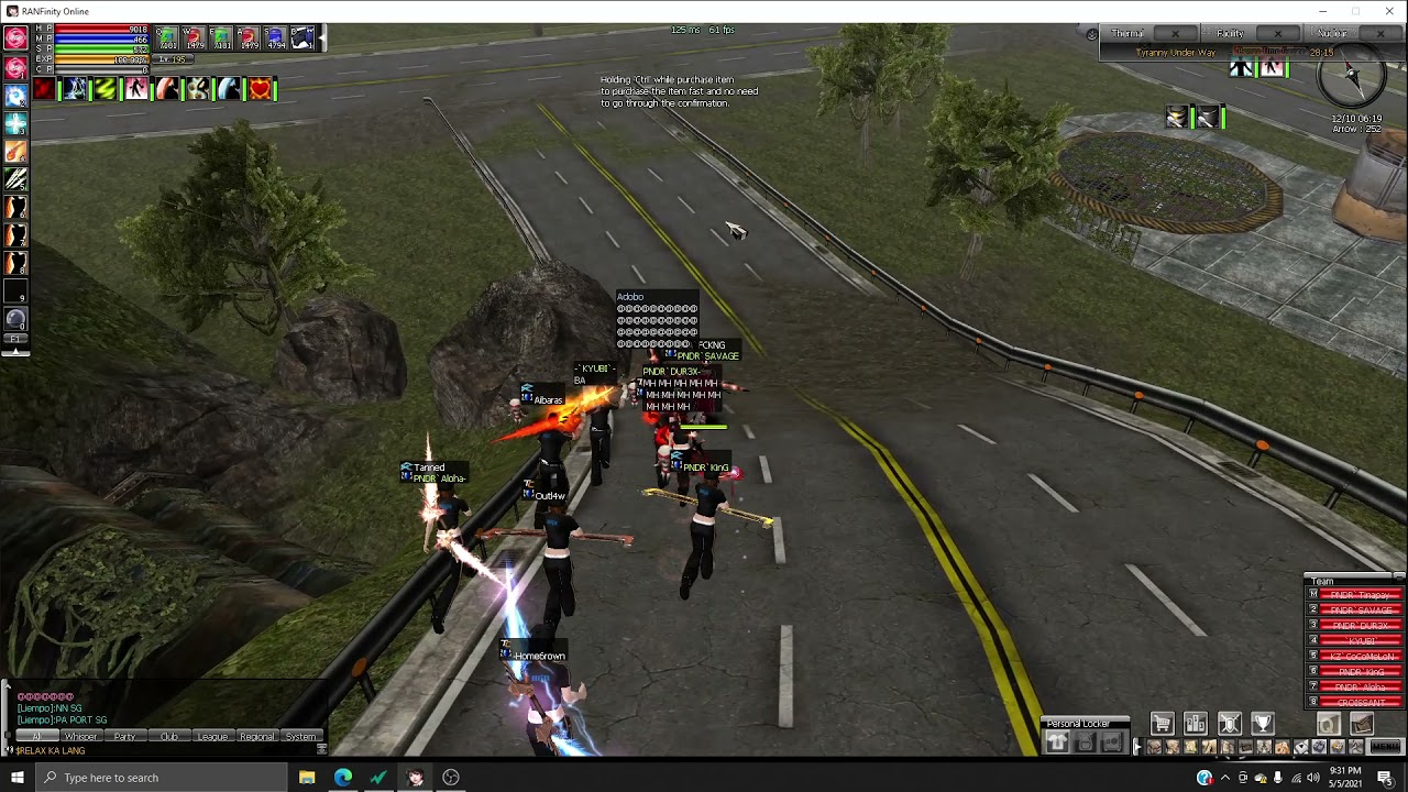RAN ONLINE TW RANFINITY INT ARCHER VIEW