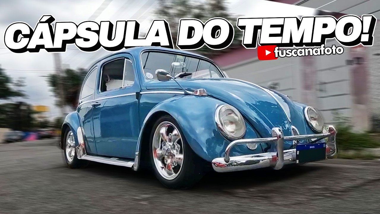 CÁPSULA DO TEMPO! FUSCA 1967 EXTREMAMENTE ÍNTEGRO RECEBE CUSTOMIZAÇÃO COM CAPRICHO À ALTURA