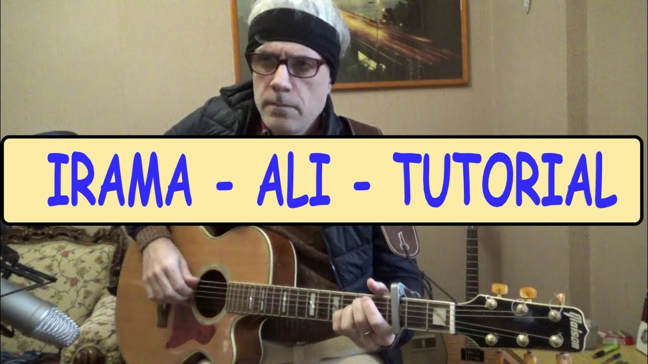ALI - IRAMA, Tutorial Fingerpicking