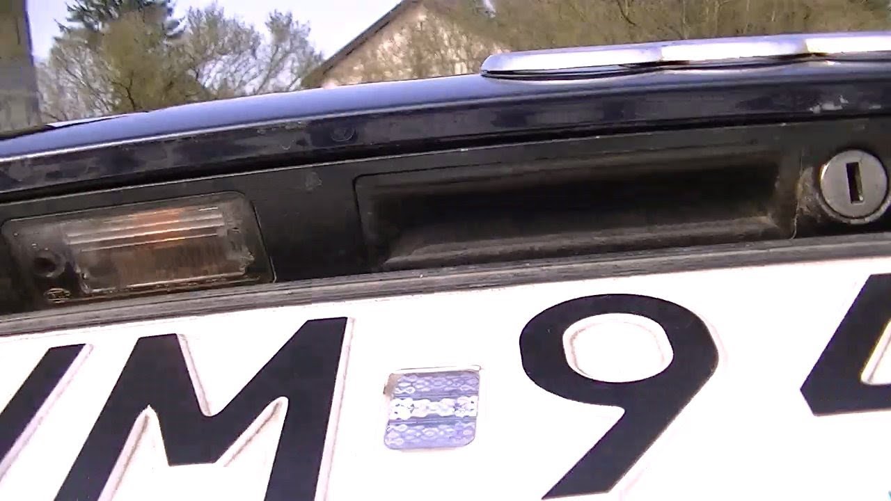 Audi A4 B6 Kombi naprawa całego oświetlenia tablicy rejestracyjnej