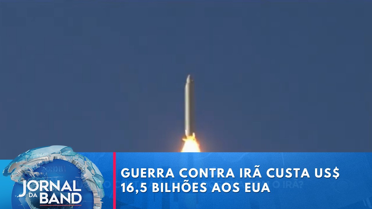 Guerra contra o Irã custa US$ 16,5 bilhões aos EUA em apenas 12 dias | Jornal da Band