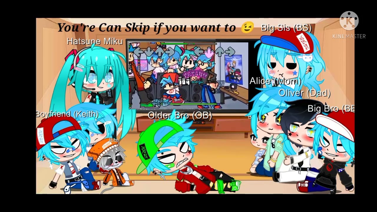 FNF Mod Reaction 🎵🎤/BF Family 💙/Brother's Fight 😎 (Mod)(My AU)/Read Desc.😊