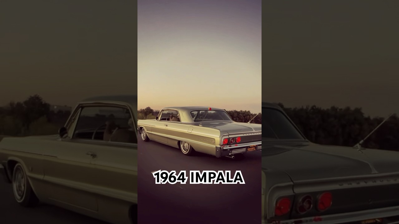 64 Impala🔥 #lowrider #classic #carmodification #oldschool #automobile #oldies #westcoast #impala